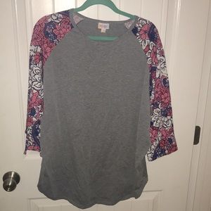 Lularoe Randy baseball tee 3x NWOT